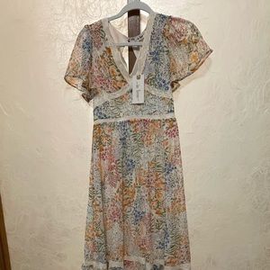 Floral midi dress